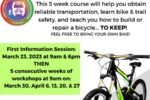 Thumbnail for the post titled: Bike Basics Info Sessions!